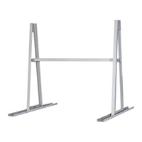 Groves Econo Double Sided A-Frame Glass Storage